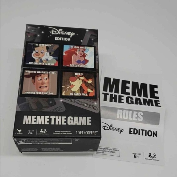 Cardinal The Disney Edition Meme The Game Multicolor One Size - Picture 1 of 3